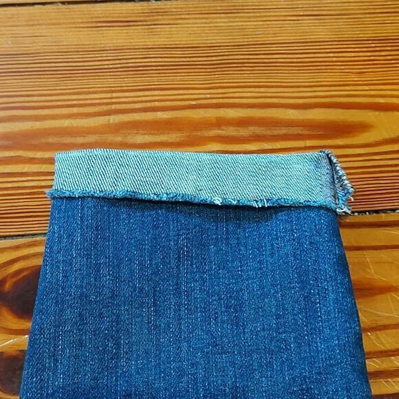 Madewell High Rise Skinny Crop Denim Blue Jean Size 25 - Picture 6 of 14